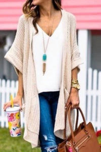 Mazik Seasons Change Cardigan in beige - women's cardigan
