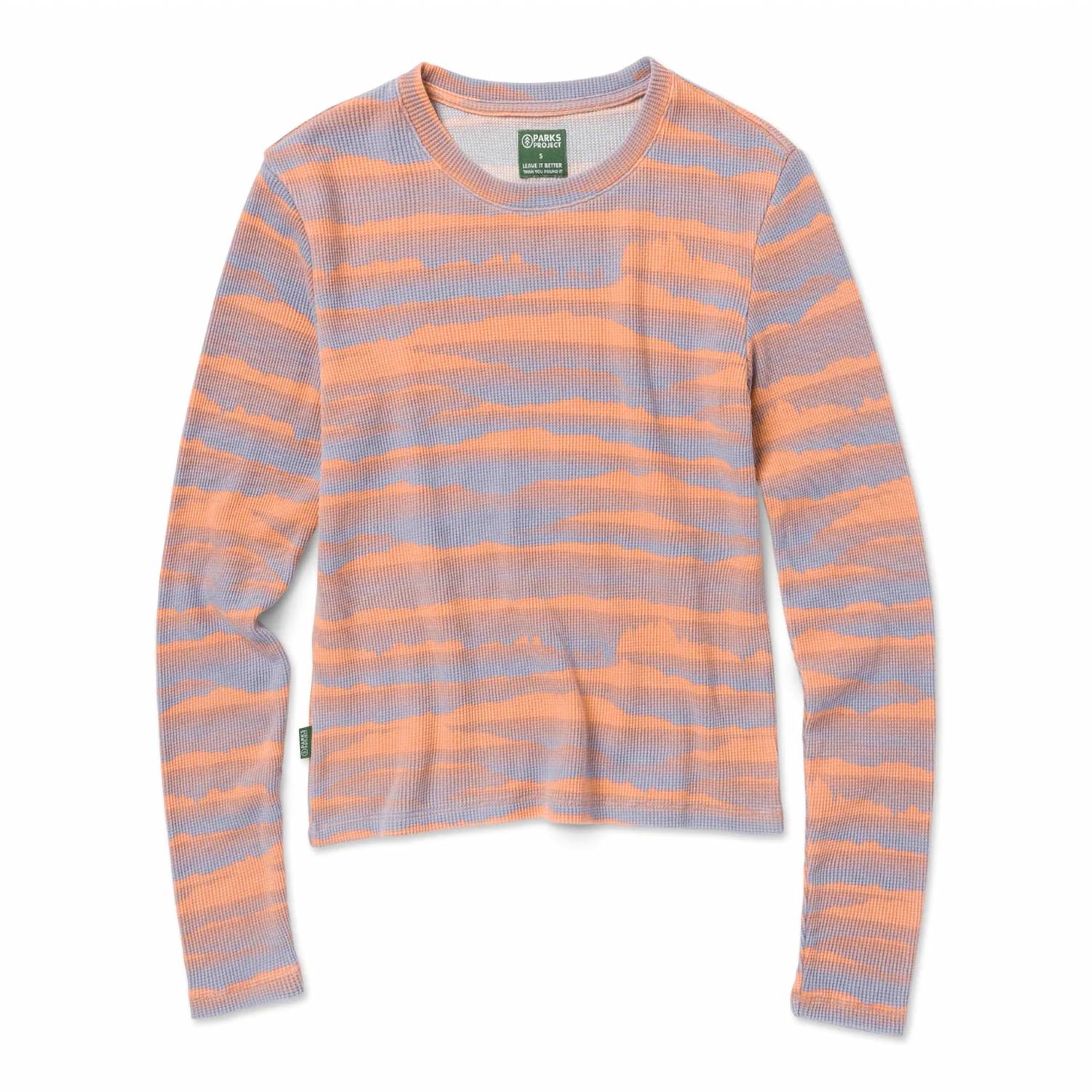 Parks Project - Women's Smoky Mountain Haze Mini Waffle Tee