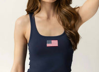 The Happy Camp3R - Flag May Tank Top