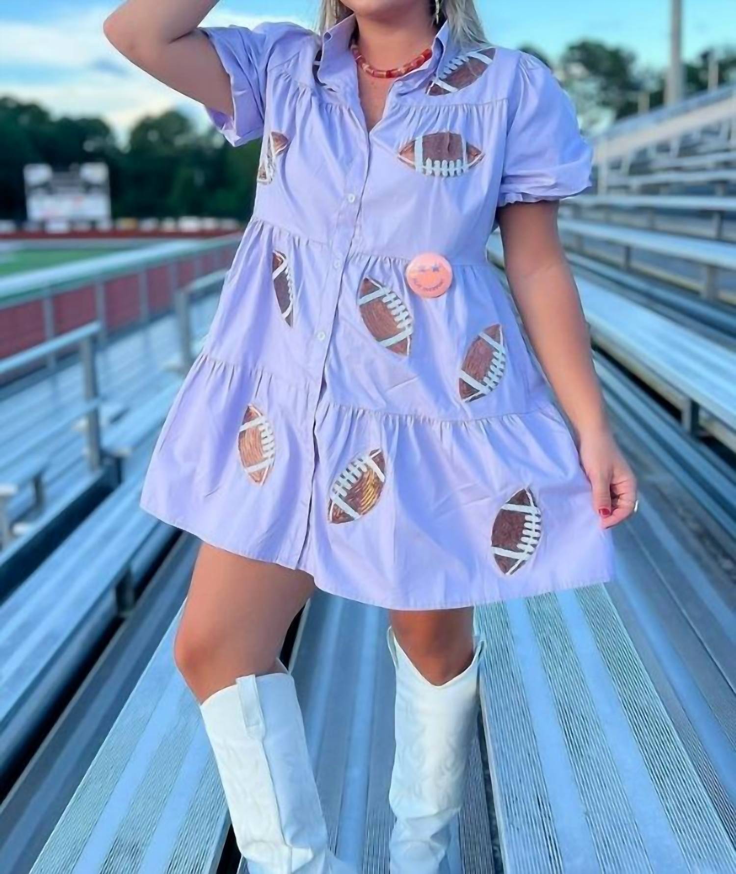 Lula The Label - Sequin Football Dress