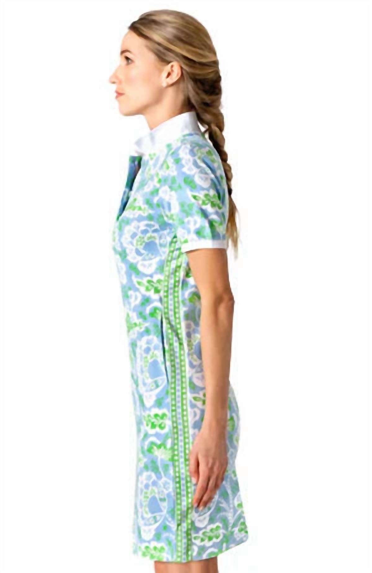 Gretchen Scott - Pique Serve It Up Flora Dress