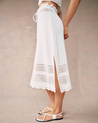 Bella Dahl - Crochet Midi Skirt