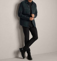 RHONE Weekender Shacket in pine grey - men's jacket - view 4