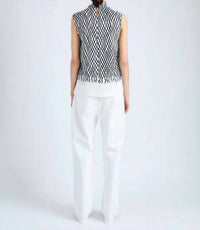 Proenza Schouler - Valerie Top In Printed Viscose