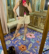 Wishlist - Garden Stripe Knit Shorts