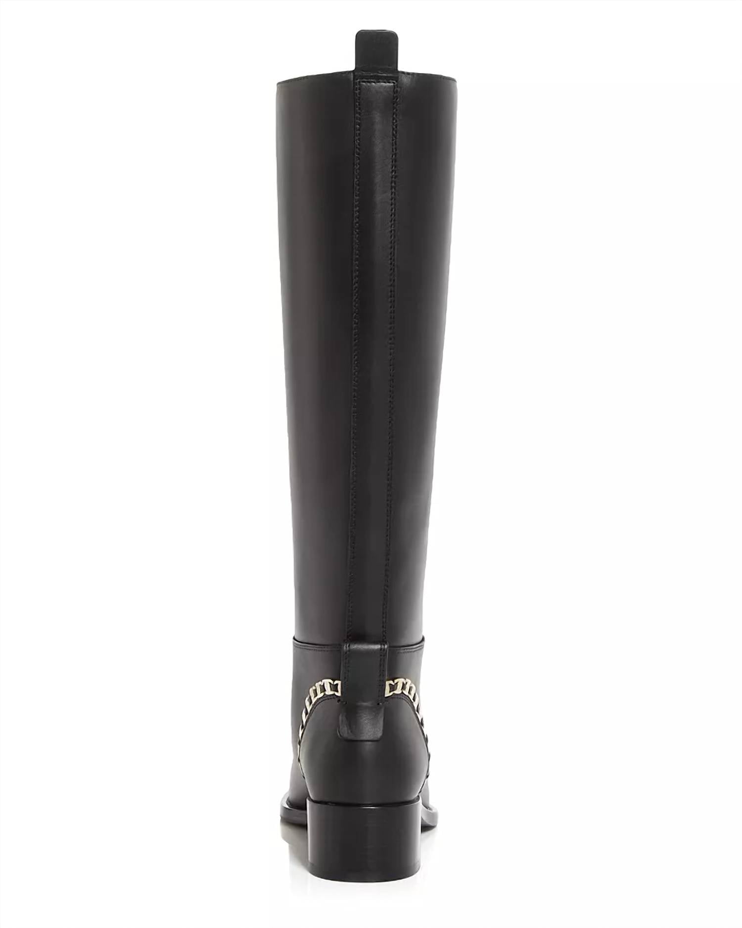 Salvatore Ferragamo - Women's Vara Chain Knee-high Boots