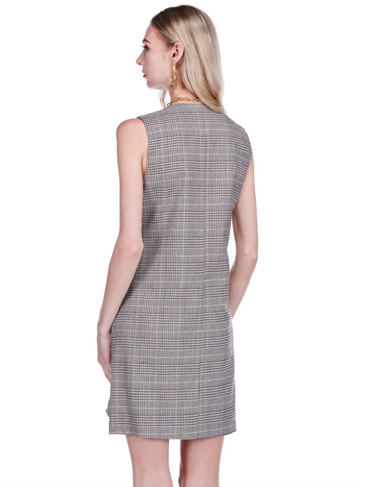 Joy Joy - V-neck Button Dress
