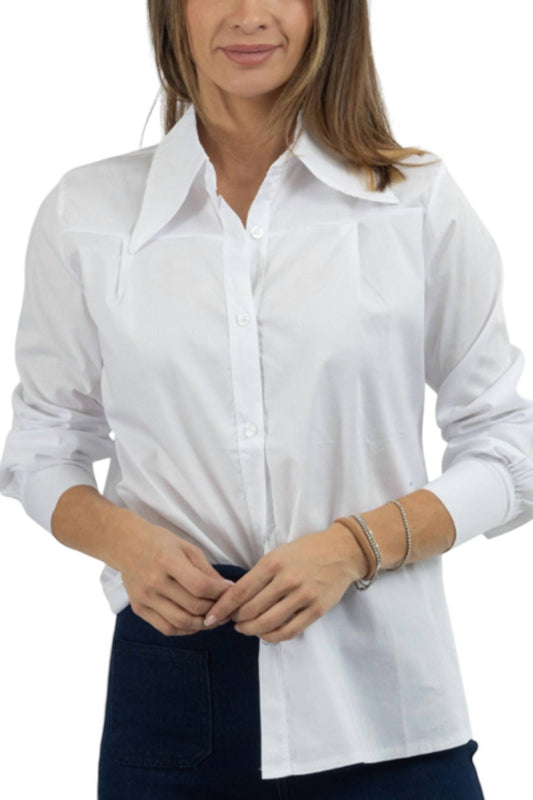 Venti6 - CITY LINE BUTTON DOWN TOP