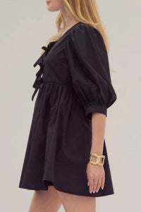 Entro - Bow Front Mini Dress