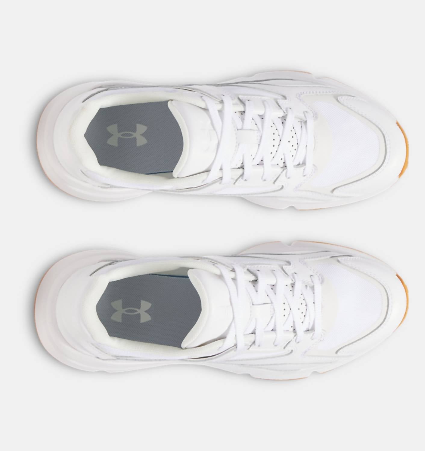 UNDER ARMOUR Unisex - Forge 96 Leather Shoes in white - sneaker - alternate view