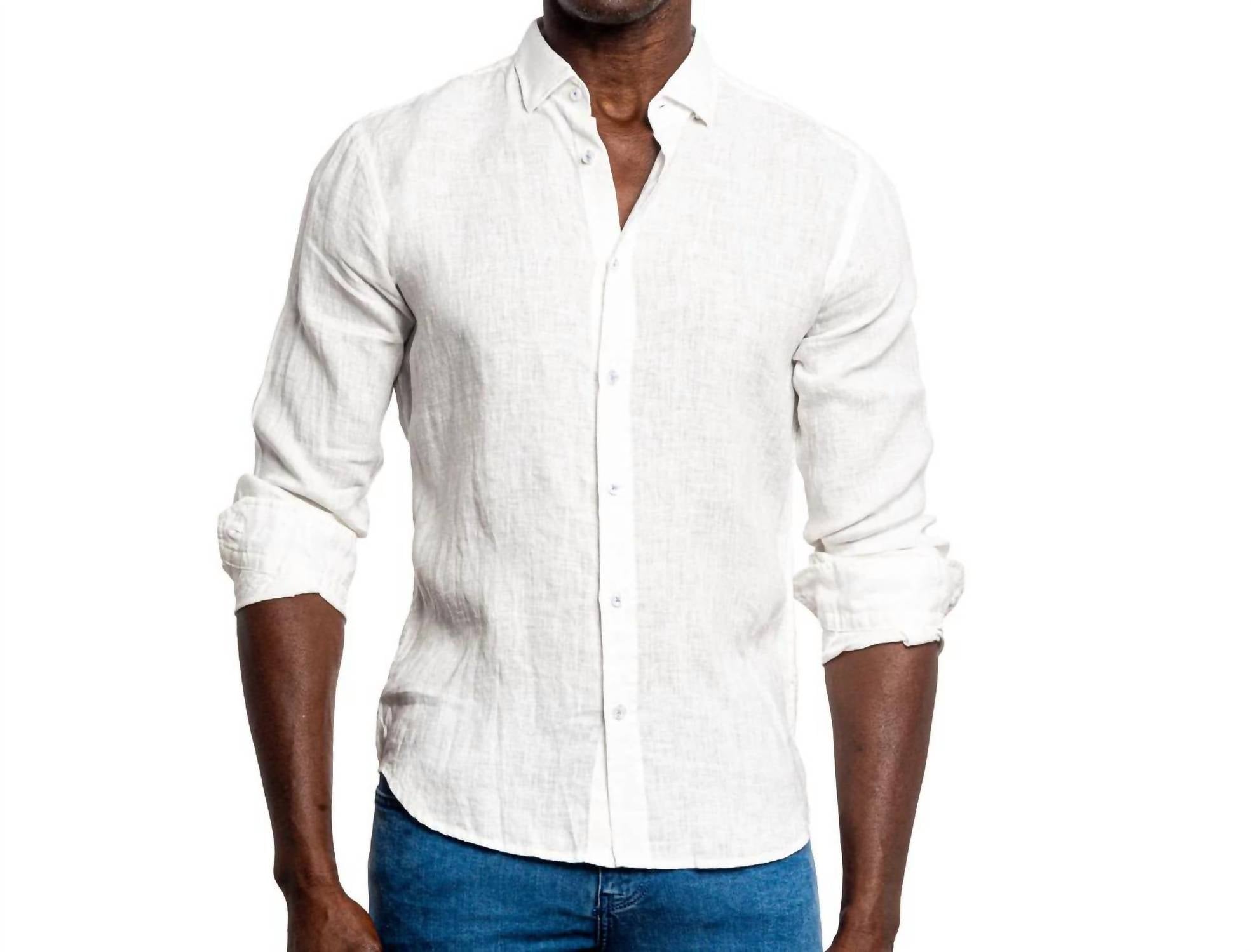 Eight X - Linen Button Down Shirt