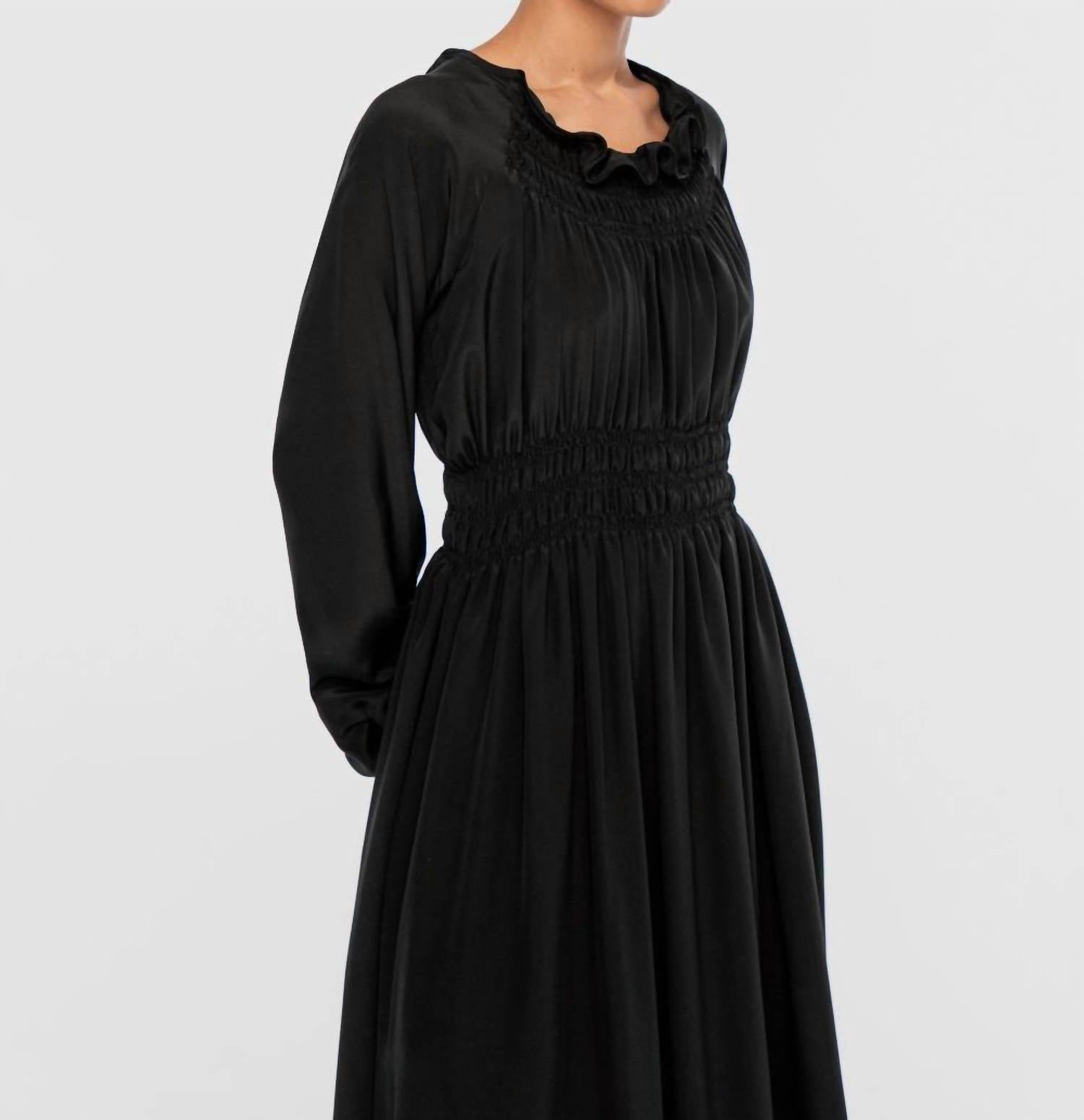 Dāl The Label - Signature Shirred Midi Dress