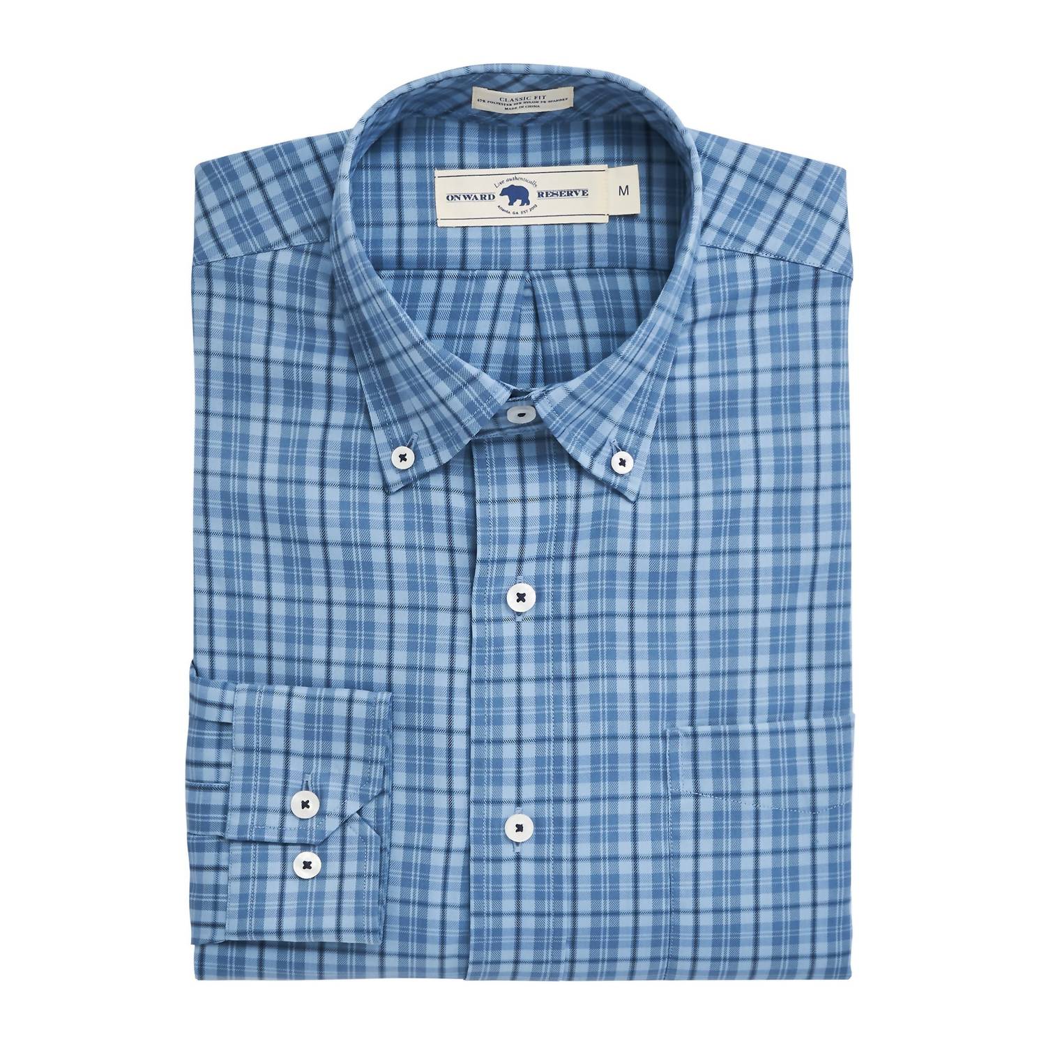 Onward Reserve - Men's Dorrie Classic Fit Brushed Performance Twill Shirt