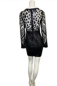 Long Sleeve Mini Dress