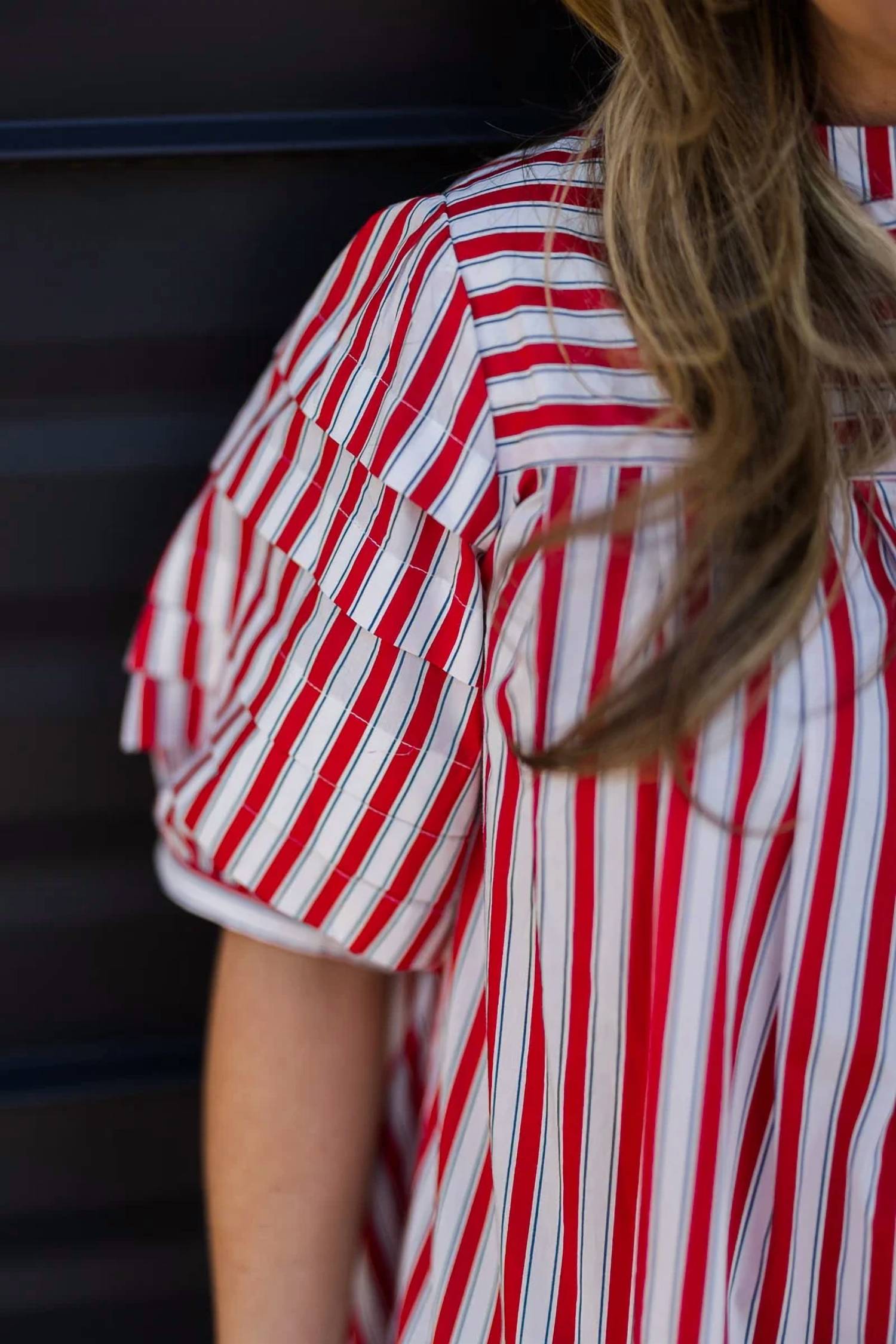 Karlie - Women's American Stripes Blouse