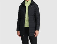 OUTDOOR RESEARCH Transcendent Down Parka Jacket in black - women's jacket