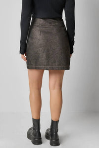 Lilla P - Metallic Mini Skirt