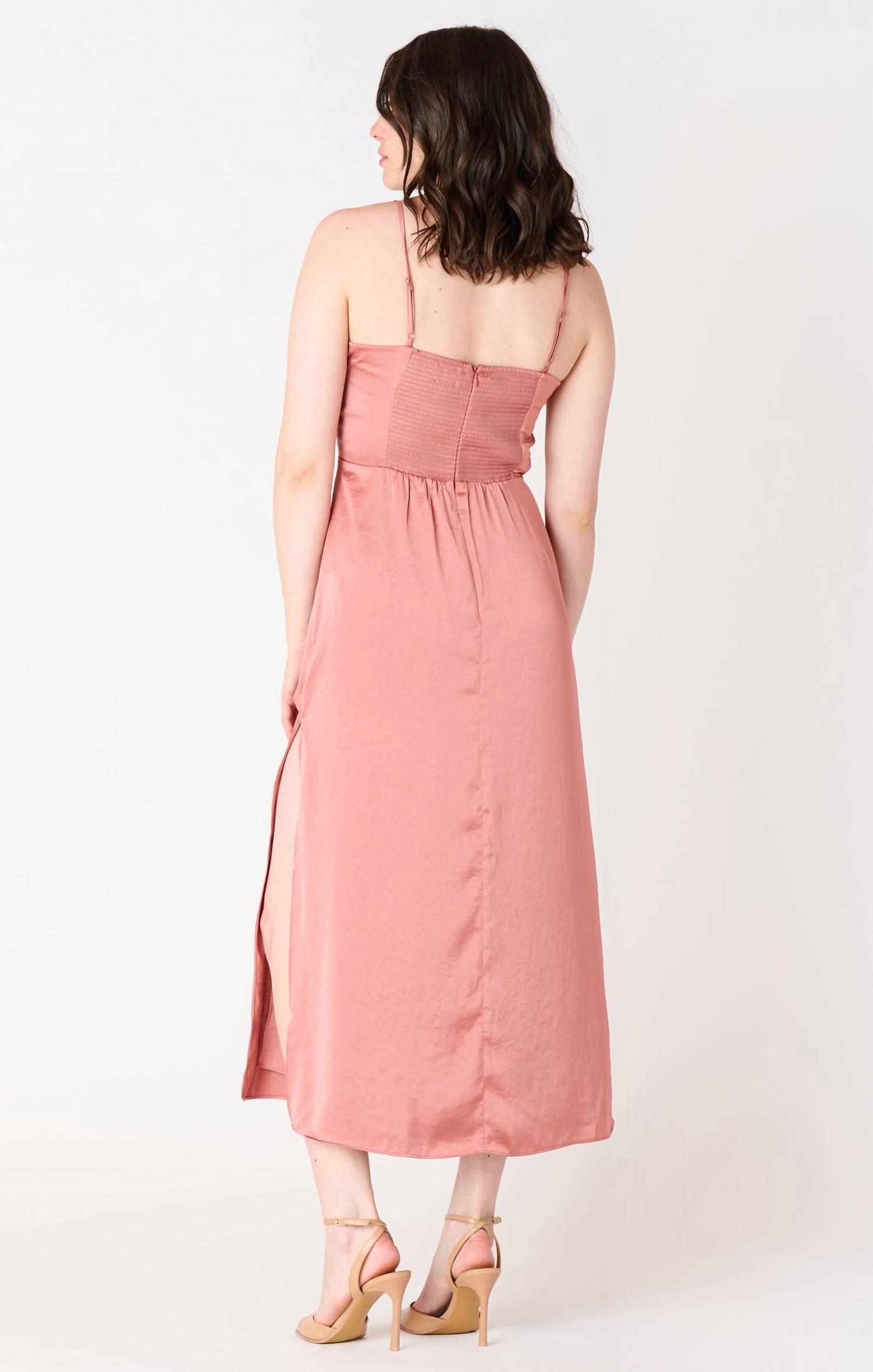 Dex - Square Neck Midi Dress