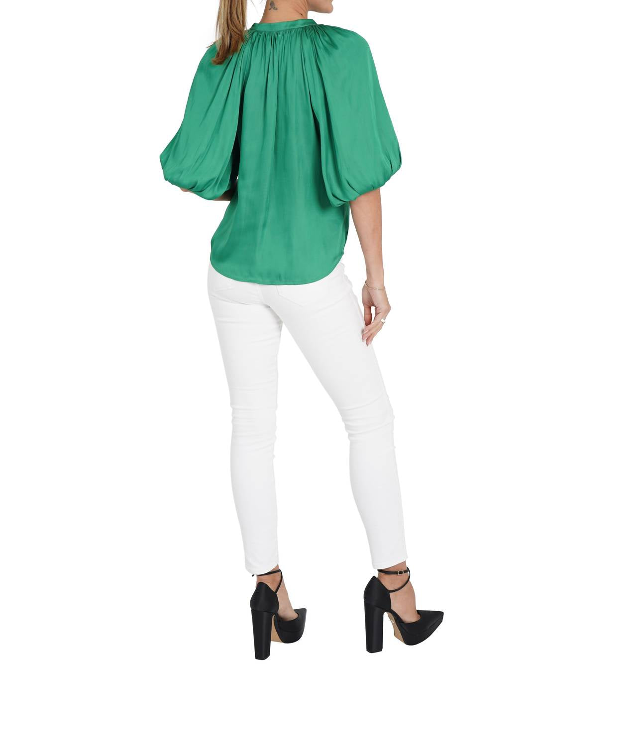 Love Token - Odette Puff Sleeve Blouse