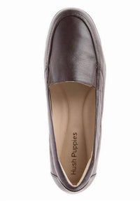 Hush Puppies Women's Jennah Paradise Leather Loafer in dark brown - women's flats - view 4