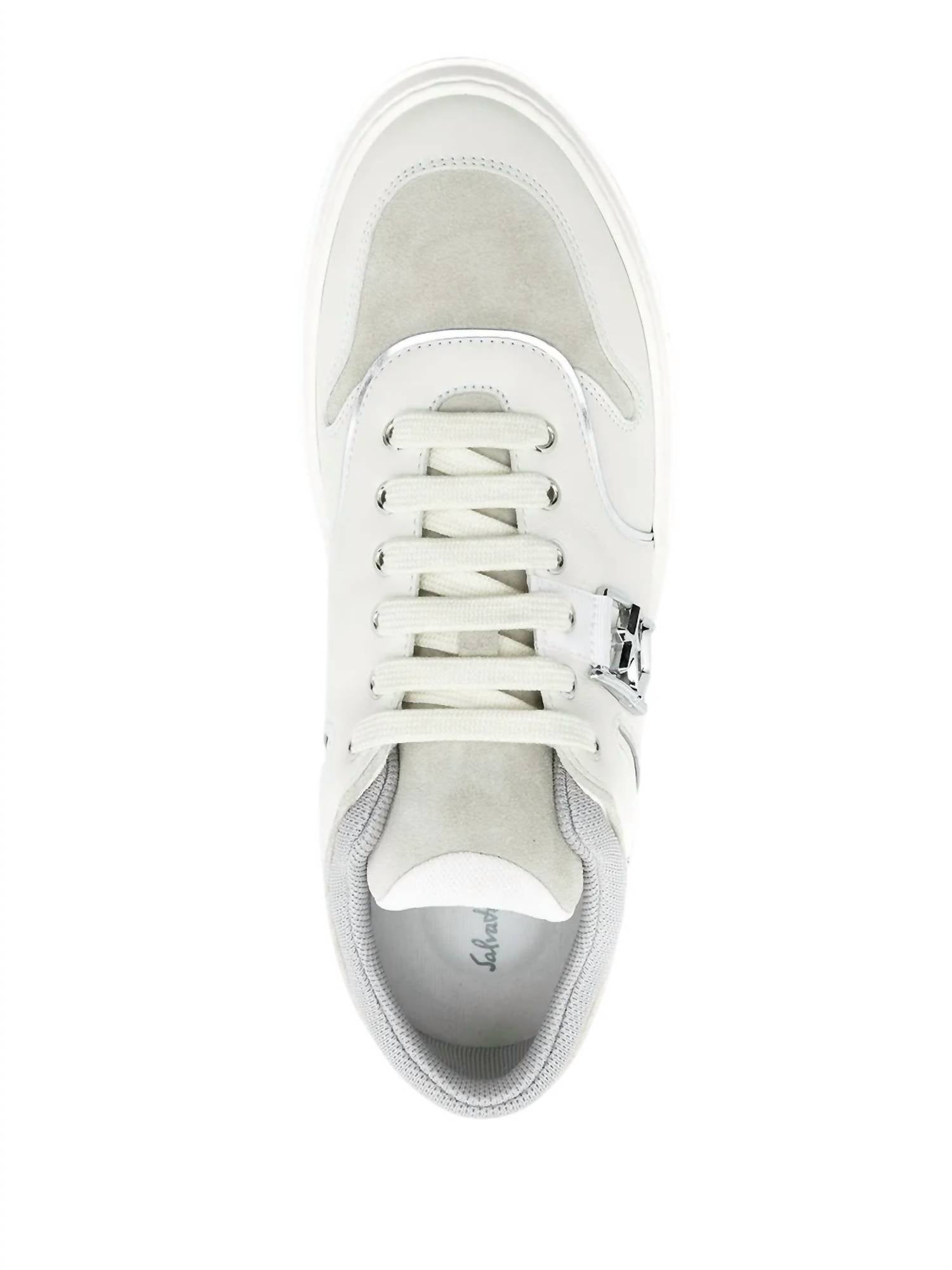 Salvatore Ferragamo - Men's Gancini Low Top Sneakers