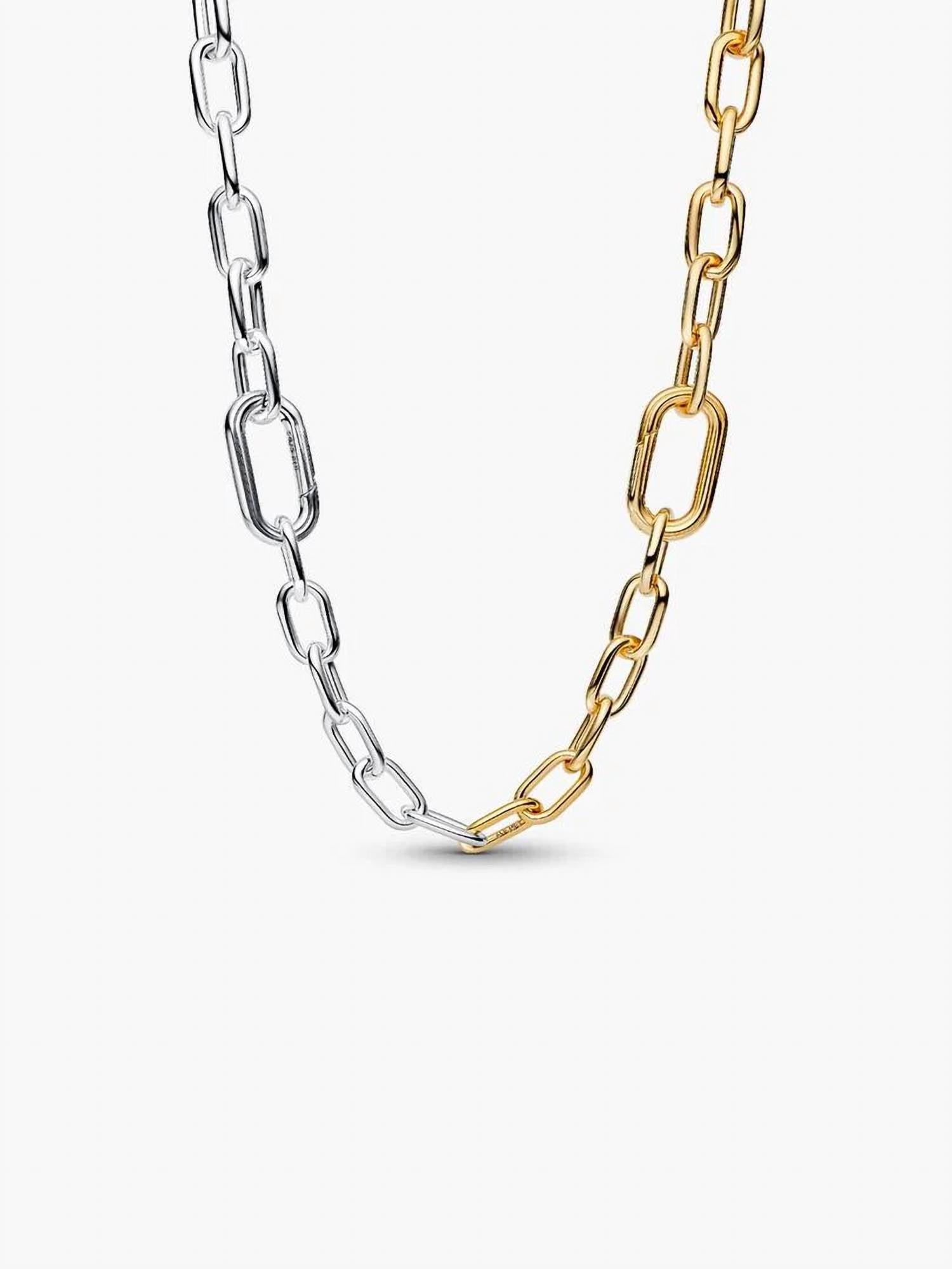 Pandora - Two-tone Link Chain Necklace - 17.7"