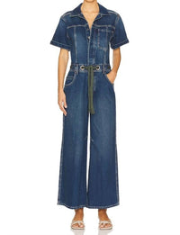 Free People - Denim Moxie Jumpsuit