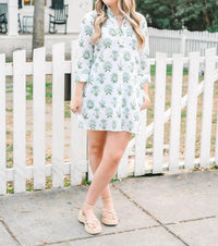 Victoria Dunn - Sully Mandarin Mini Dress
