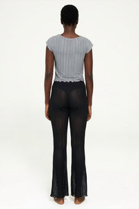 Find Me Now - Ribbed Mesh Legging