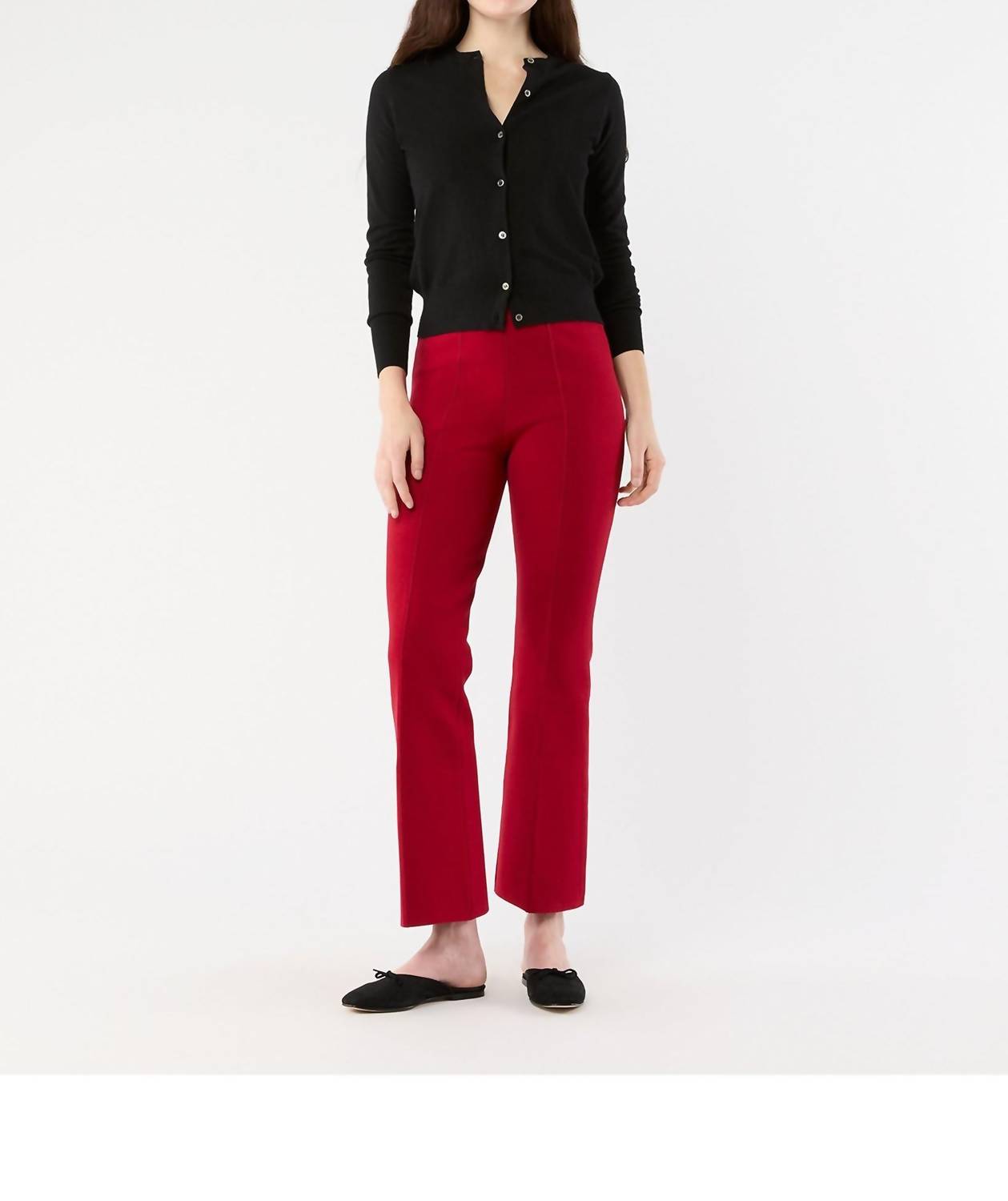 Ann Mashburn Lara Pant in red - women's pants - view 5