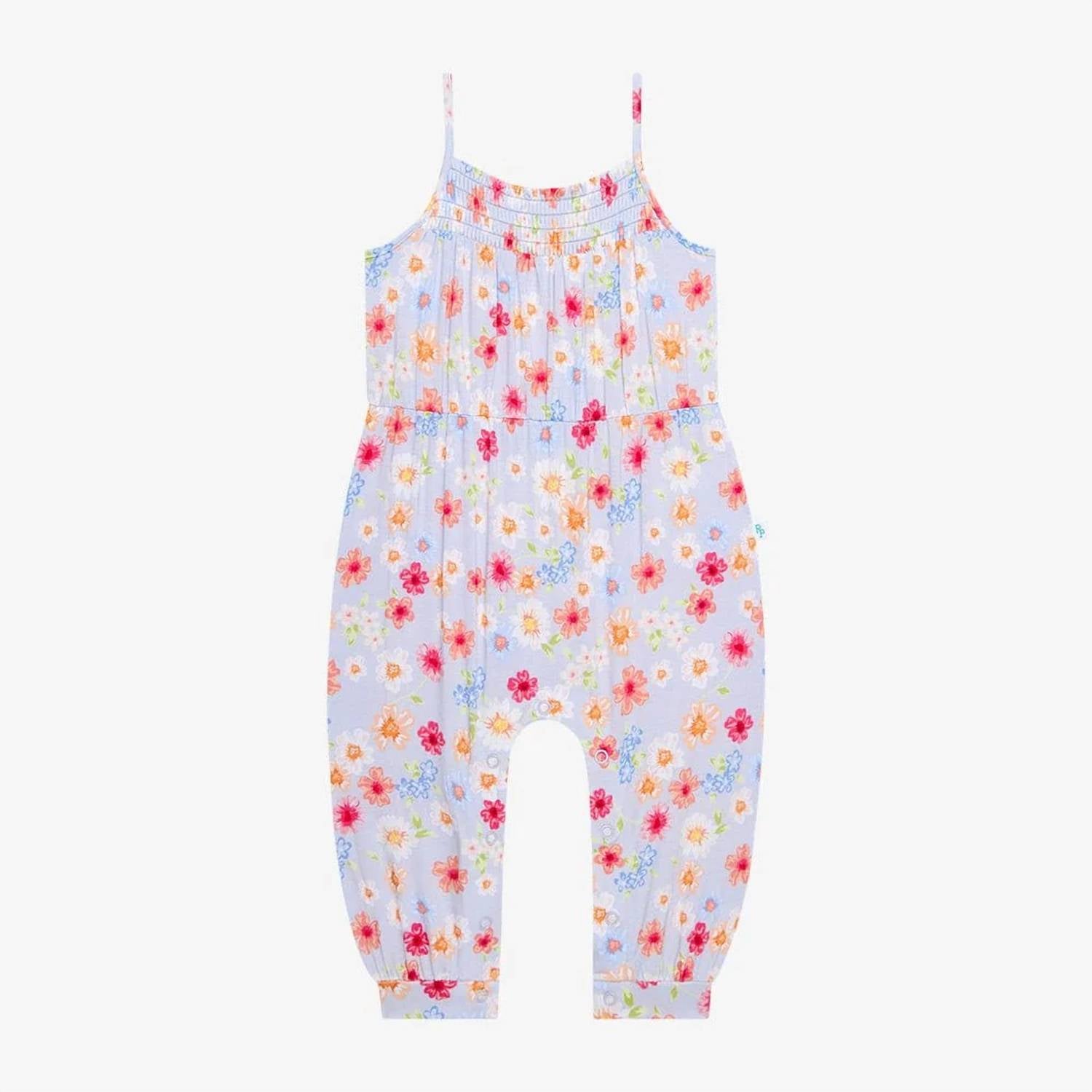 Posh Peanut - Smocked Spaghetti Jumpsuit