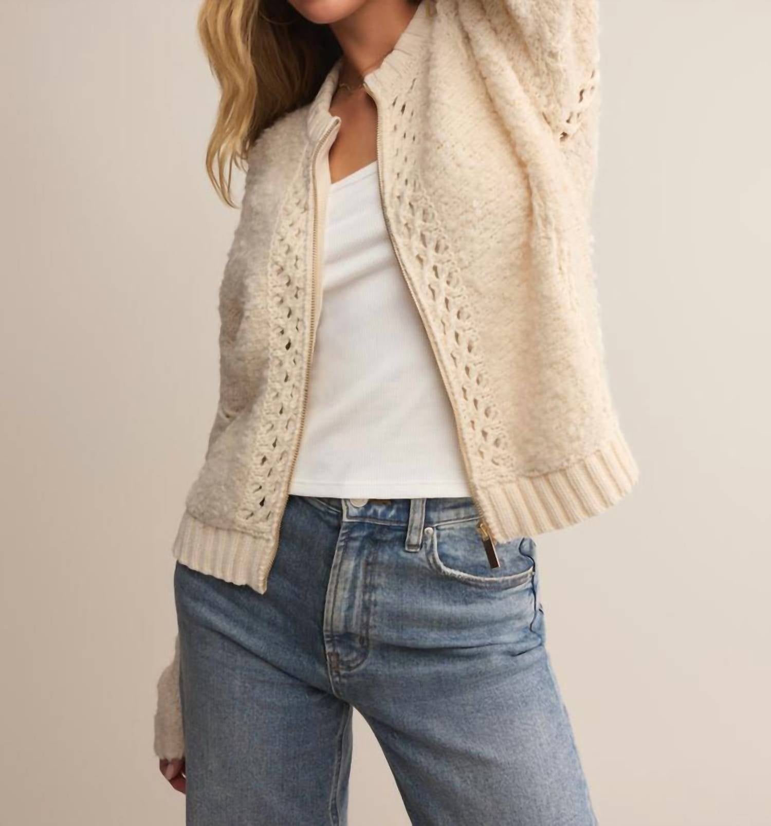 Z Supply - Sundance Zip-up Sweater Jacket