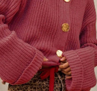 Lovlov - Button Front Pocket Cardigan