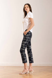 Avenue Montaigne - Women's Lulu Ankle Slim Straight Pants