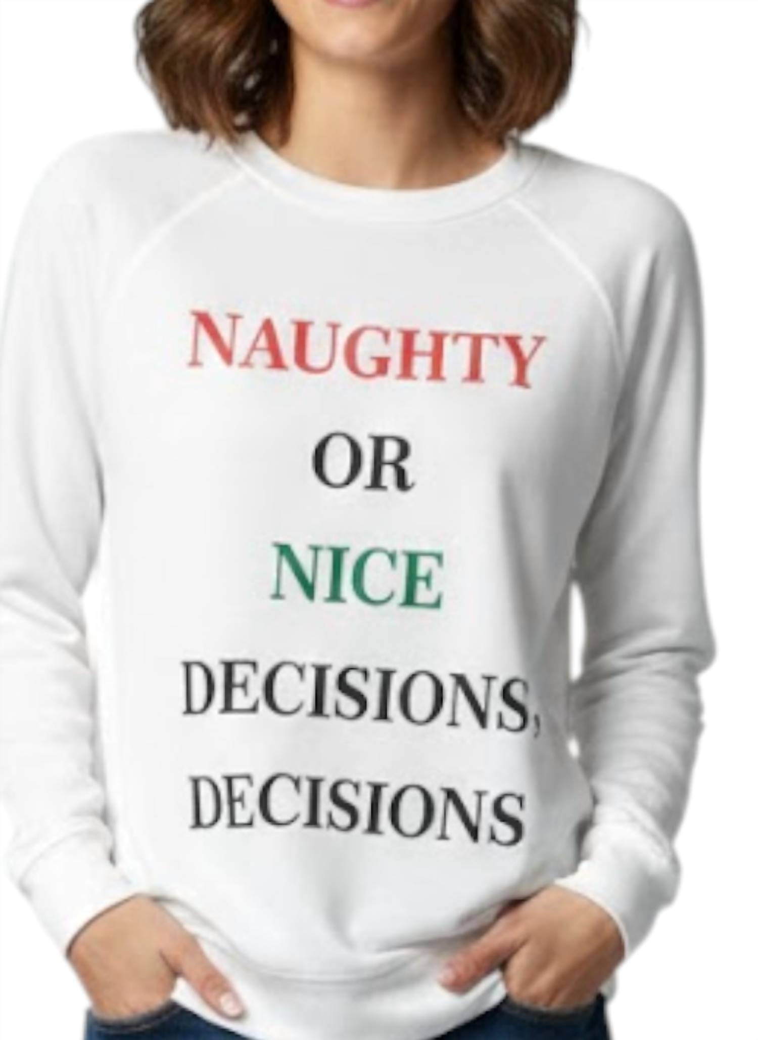 Panache - French Terry Crew Long Sleeve Tee
