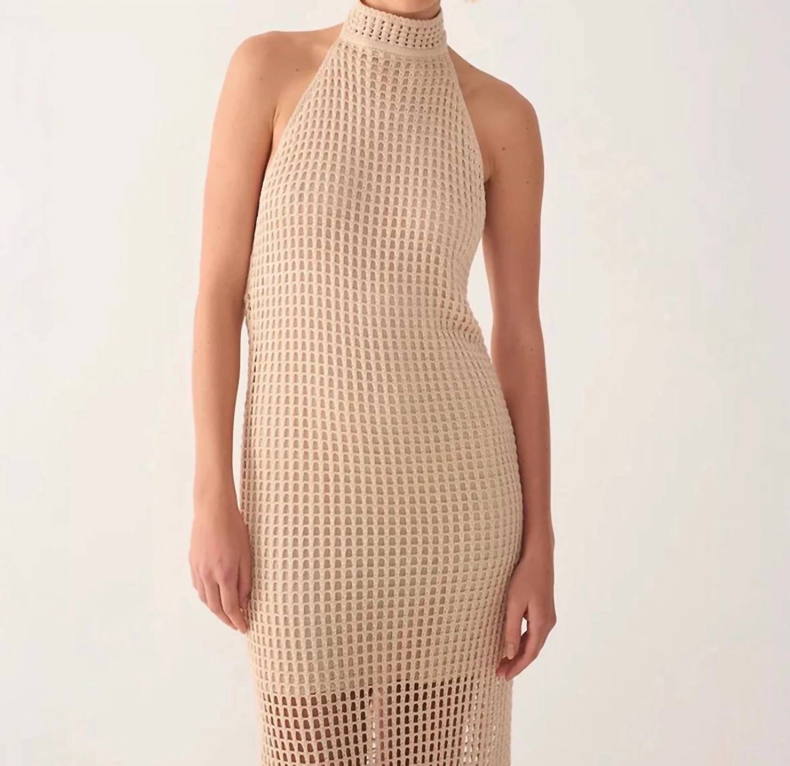 Dress To - Knit Halter Maxi Dress