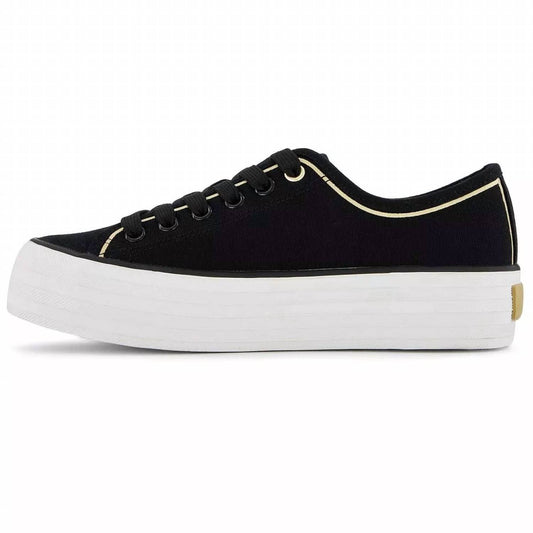 Andrea - Women's Platform Canvas Sneakers