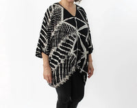 Sylca Designs - Abstract Double Design Blouse