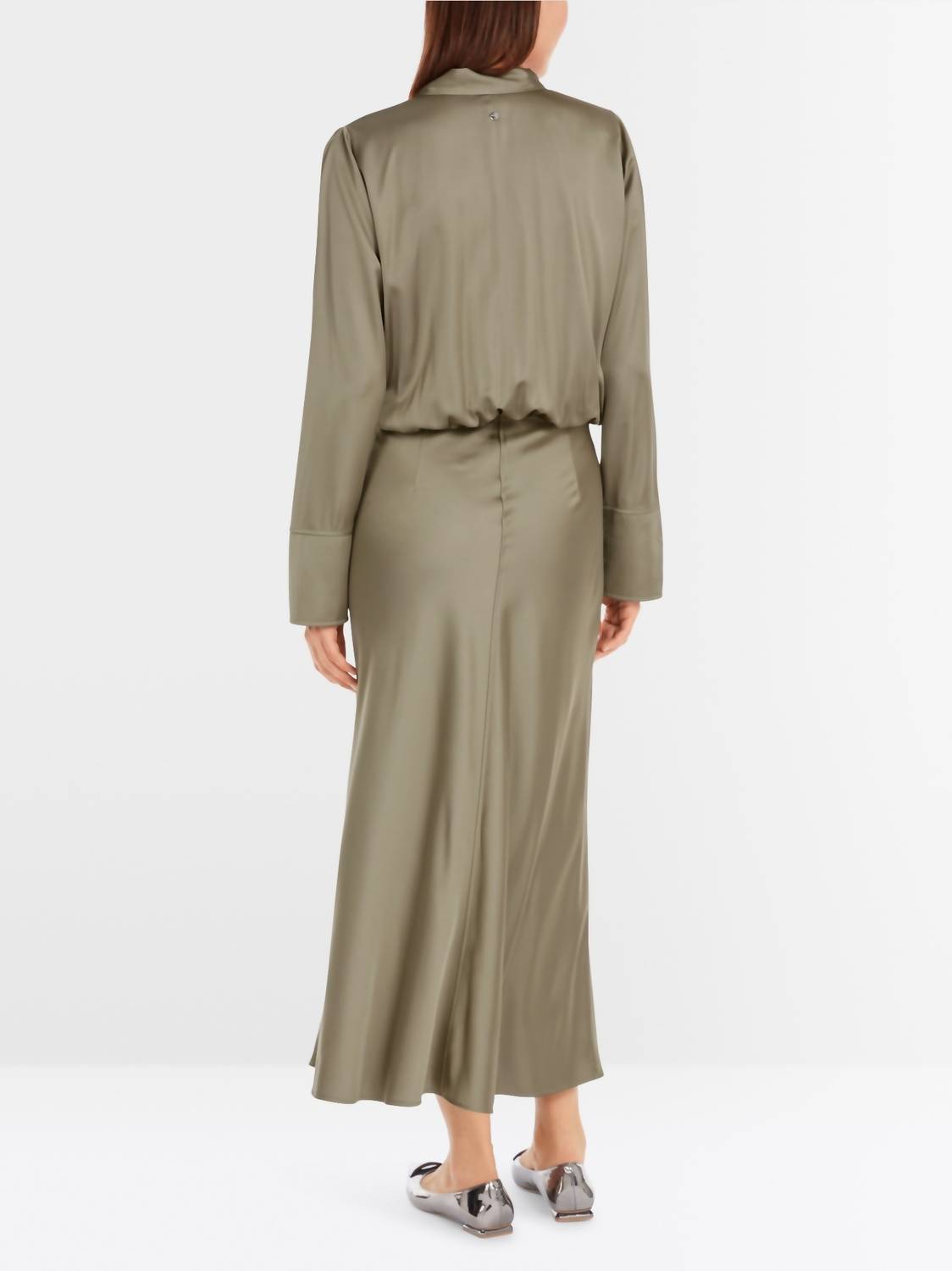 Marc Cain - Calf Length Tie Neck Dress
