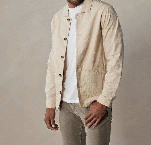The Normal Brand - Seersucker Chore Coat