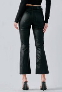 Hidden - Happi High Rise Crop Flare Jeans