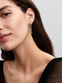 Pandora - Women's Turquoise Fishbone Dangle Charm