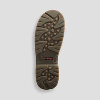 Red Wing Shoes Men's Insulated Waterproof Safety Toe Boot in brown - men's boots - detail view
