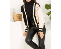 Thml - Leopard Knit V-neck Cardigan