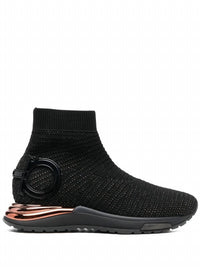 Salvatore Ferragamo - Women's Gardena Sock Ankle Sneakers
