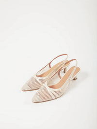 All Black - Women's Mesh Princess Low-heel Shoes