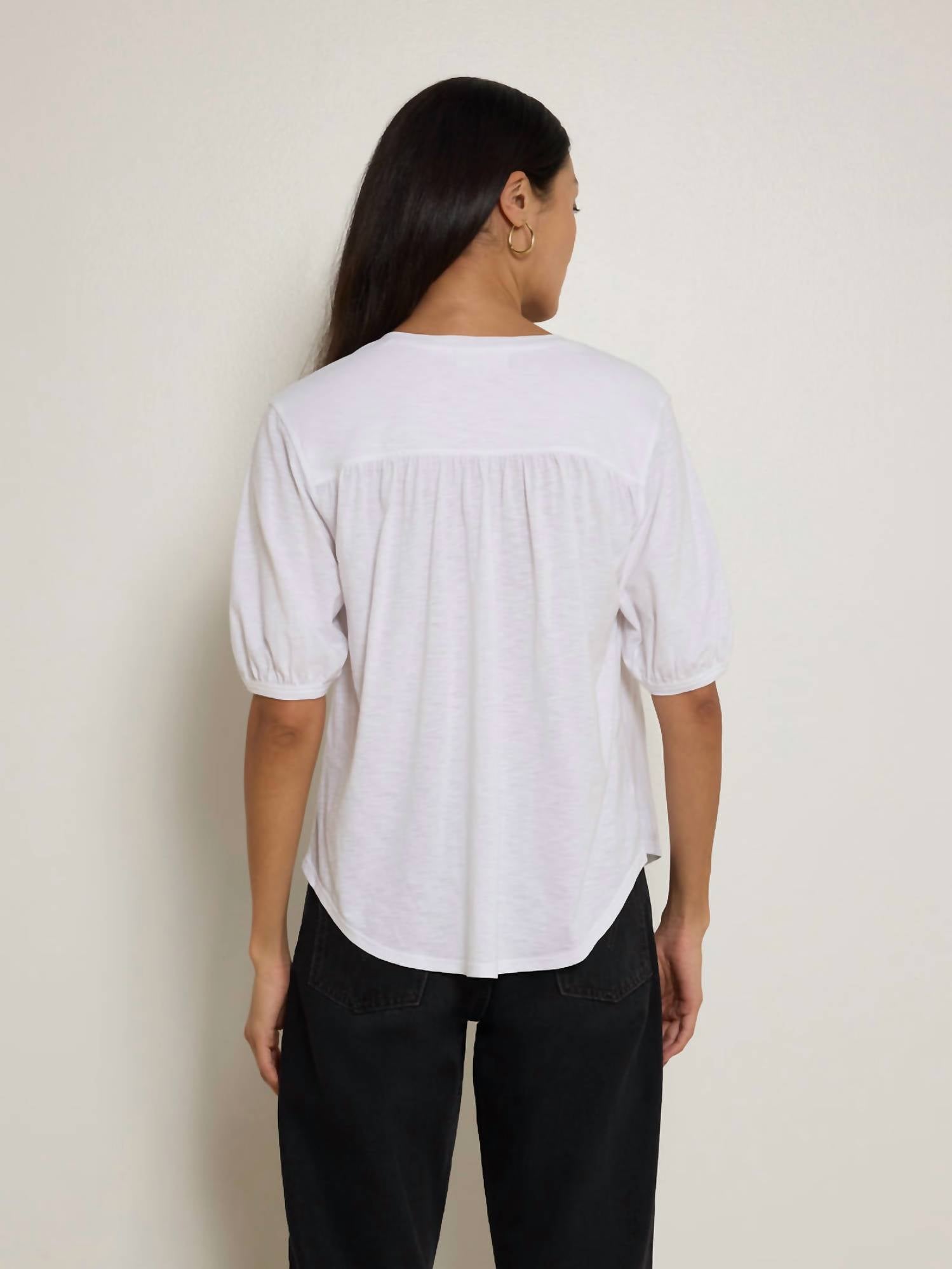 Nation Ltd - Edie Shirred Tee