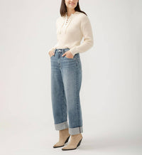 Silver Jeans Co - 90s Baggy Mid Rise Wide Leg Jeans