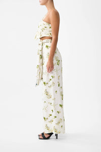 Camilla - Botanical Utopia Scarf Belt Wide Leg Pant