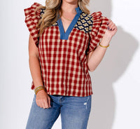 Thml - Flutter Sleeve Top
